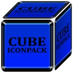 cube icon pack free android application logo